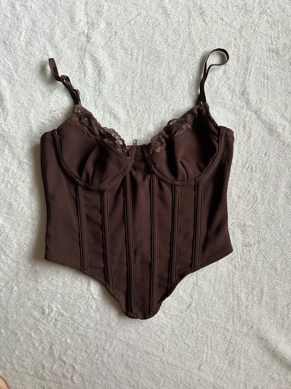 Generation Outcast Clothing Natalie Corset Mauve Leopardo - Image 4