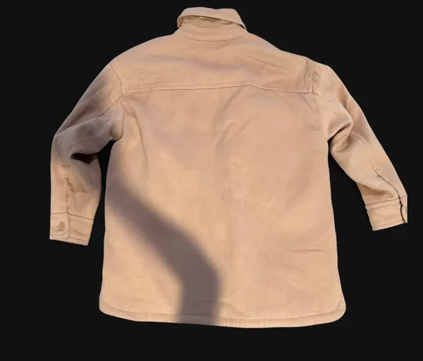 Abercrombie and Fitch oversized tan jacket - Image 4