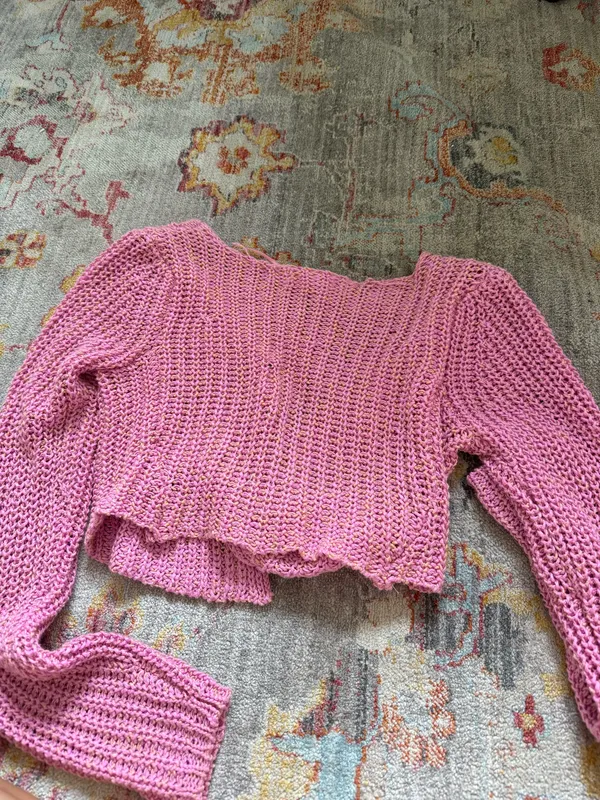 Urban Outfitters Pink Knit Cardigan - Image 3