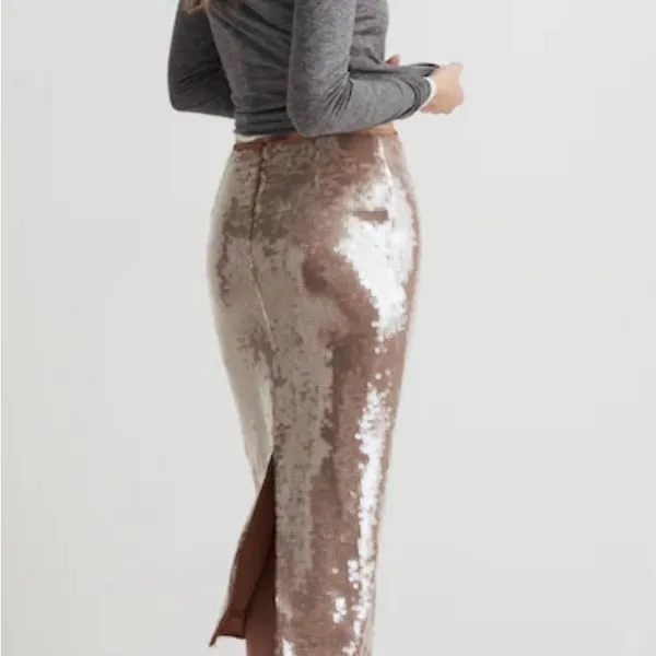 Madewell sequined maxi skirt - Image 3