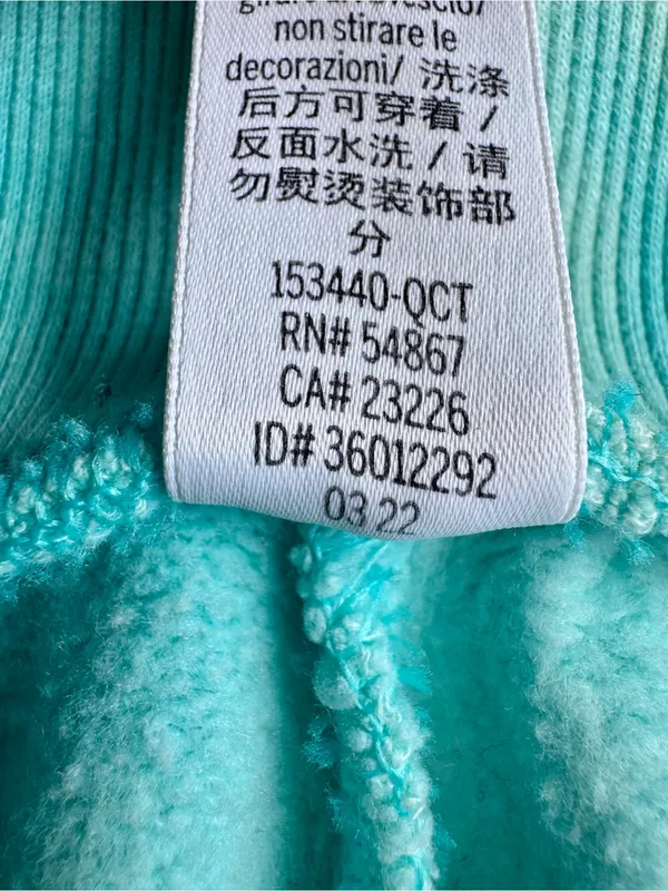 Victoria's Secret Light Aqua Athletic Lounge Pocket Shorts Size L - Image 9
