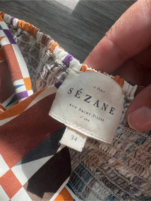 Sézane Tellulah Top size 34/us 2 - Image 6