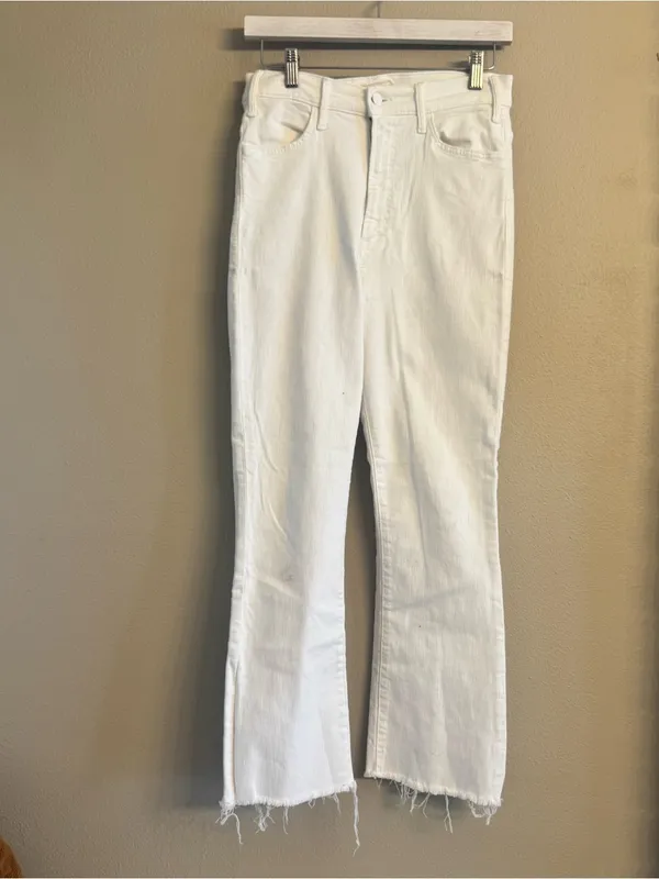 MOTHER Hustler Ankle‎ Fray Jeans - Image 2
