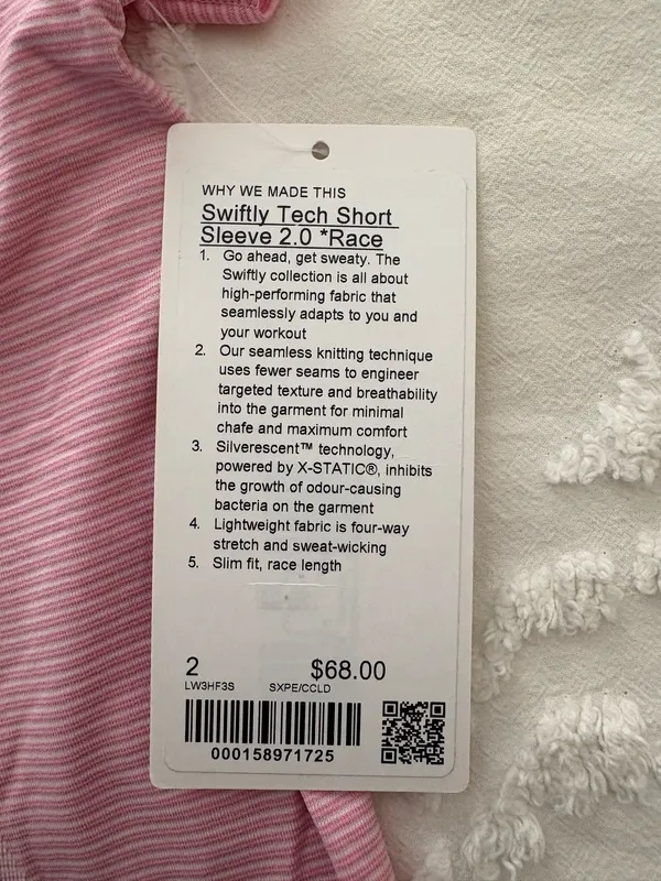Lululemon Swiftly Tech Pink - Image 2