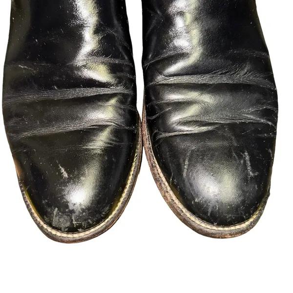 Justin Boots Black‎ Western Cowboy Boots Women's 6B USA Leather L3703 - Image 7
