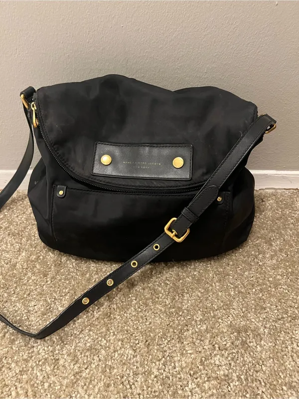 Marc Jacobs Preppy Natasha large crossbody bag black - Image 11