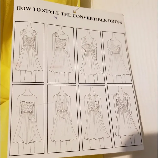 Donna Morgan Convertible Dress - Image 5