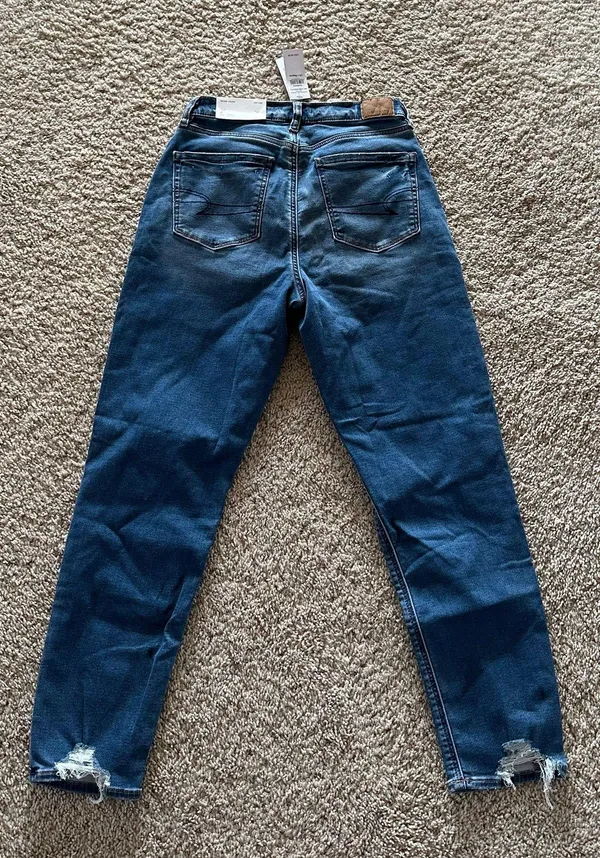 American Eagle Soft Knit Mom Jeans - Image 2
