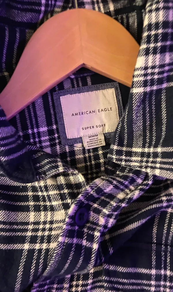 American Eagle super soft flannel - Image 2