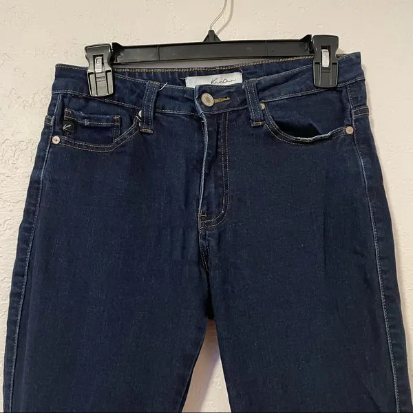 Kancan Women's Mid Rise Skinny Jeans‎ Size 7/27 Dark Blue KC7085HRG - Image 3