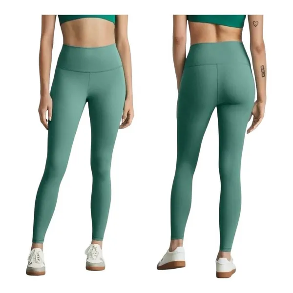 NEW Everlane Womens High Rise The Perform Ankle‎ Legging Size Medium Soft Green - Image 2