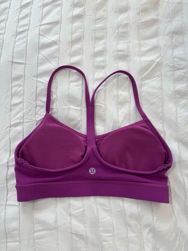 Lululemon Purple Sports Bra - Image 2