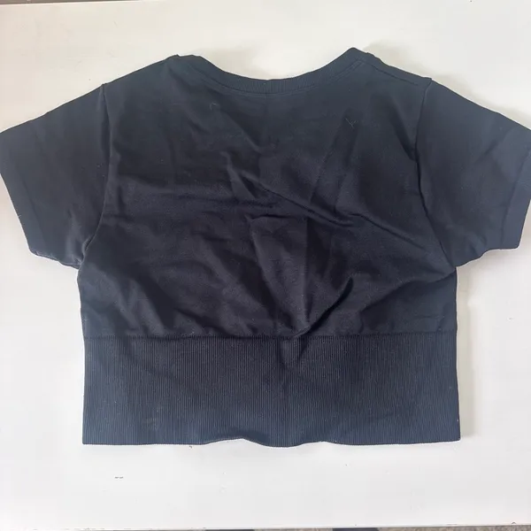Black Aerie offline crop top #croptop - Image 2
