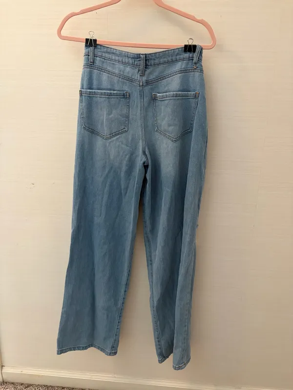 Gianni Bini wide leg ripped jeans - Image 2
