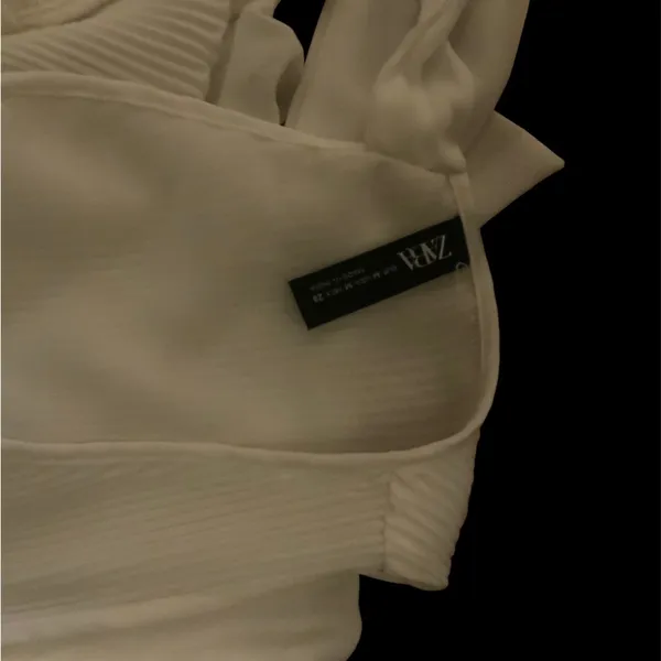 Zara pleated medium blouse - Image 2