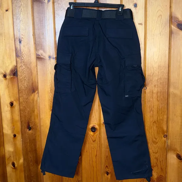 5.11 Tactical Black Cargo Pants size 4 with belt tactical pants work pants women - Image 6