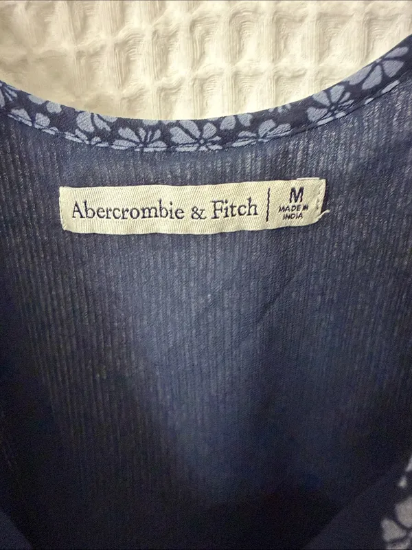 Abercrombie & Fitch Chiffon Pleated Floral Camisole Top - Image 2