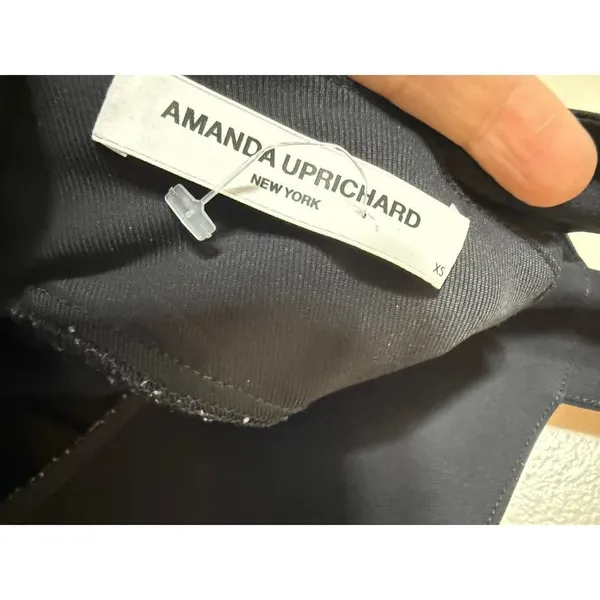 Amanda Uprichard Mitzi Tiered Midi LBD Dress Sz. XS - Image 5