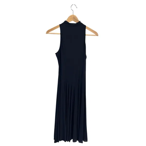 NWT Skims Milky Sheer High Neck Midi Dress - Obsidian Medium - Image 4