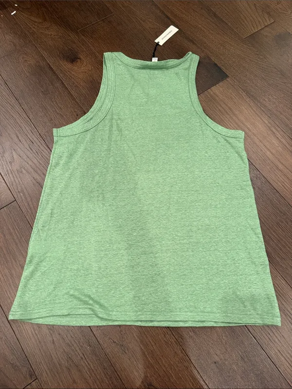 Banana Republic 100% Linen Green Tank Top Size Large NWT - C4-101 - Image 5