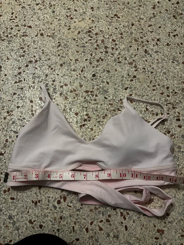 Lululemon Still Now Bra, most likely in the color Strawberry Milksha - Image 7