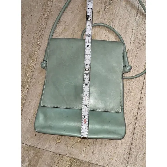 INAKI SAMPEDRO Menora Leather Purse‎ Green - Image 8