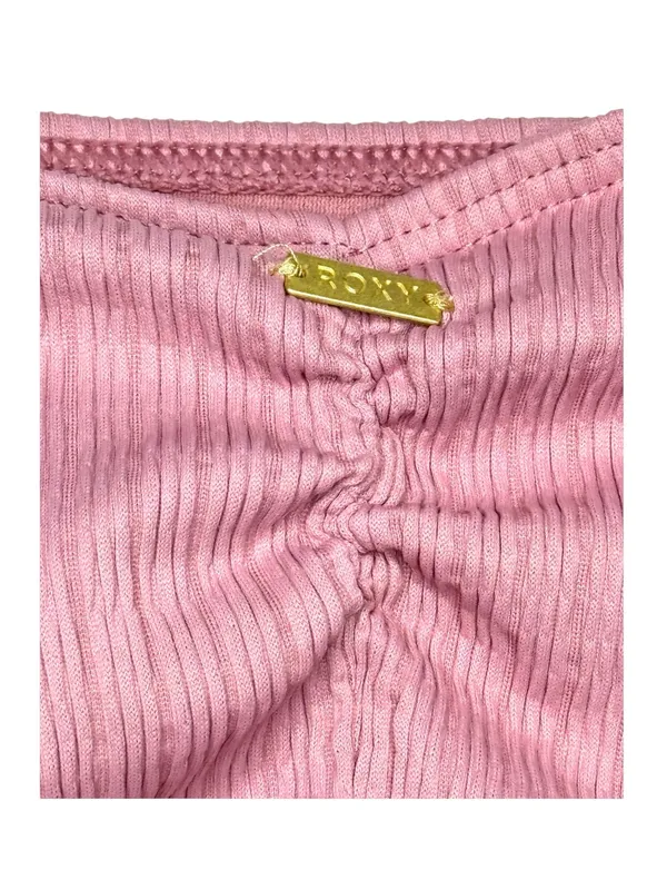 new Roxy ☀︎︎ Stay Golden Textured Ruched Mini Bikini Bottom ☀︎︎Lilac Pink ☀︎︎ S - Image 7