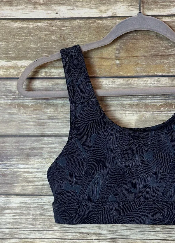 Active Navy Dream Alight Shoulder Sports Bra Size M - Image 4