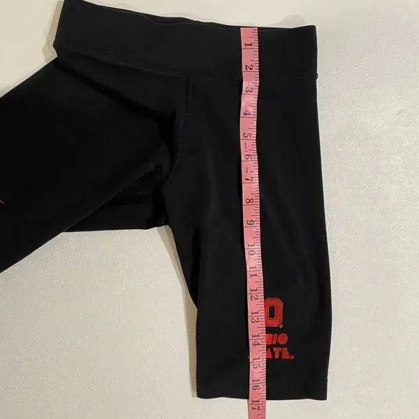 Nike Women’s Ohio State Buckeyes Compression Bike Shorts Black XS - Image 7