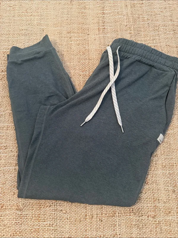 Vuori Performance Jogger Pant Green S Marsh Heather Green Athleisure - Image 5