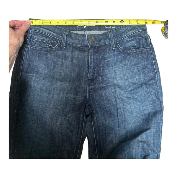 7 for all mankind vintage style boot cut studded pocket detail size 28 - Image 9