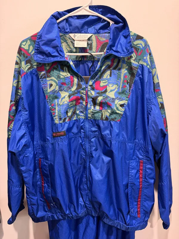 Vintage Columbia Windbreaker set - Image 2