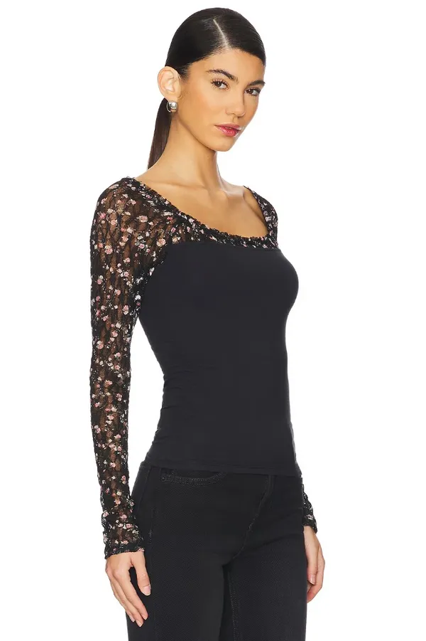 Free People Josie Long Sleeve Top - Image 4