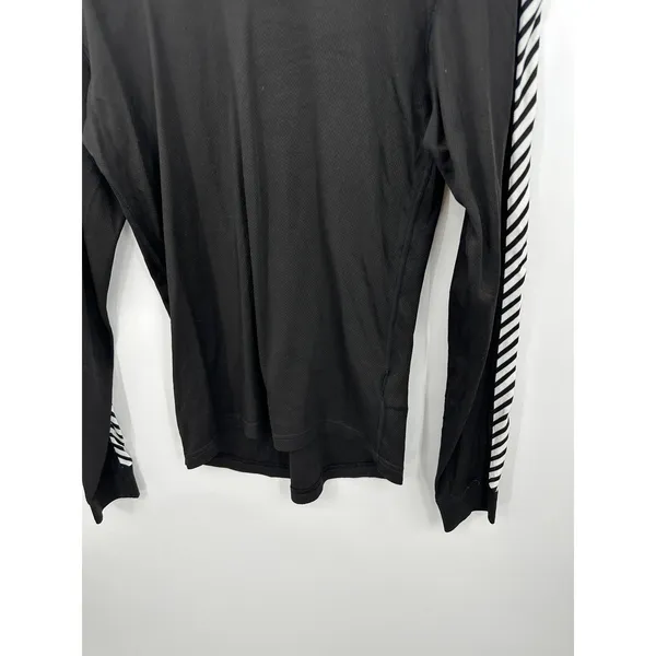 Helly Hansen Shirt Womens Large Black HH Dry Original Crew Base Layer - Image 5
