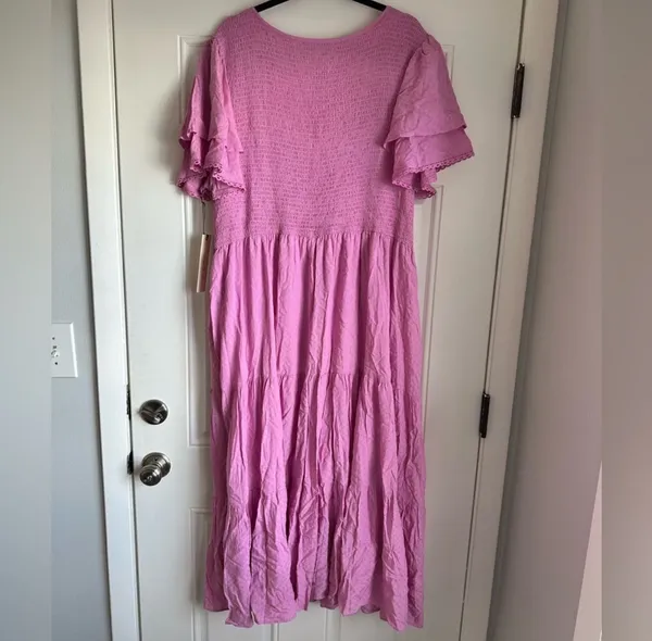 Penelope rose dress Pink Size 3X - Image 2