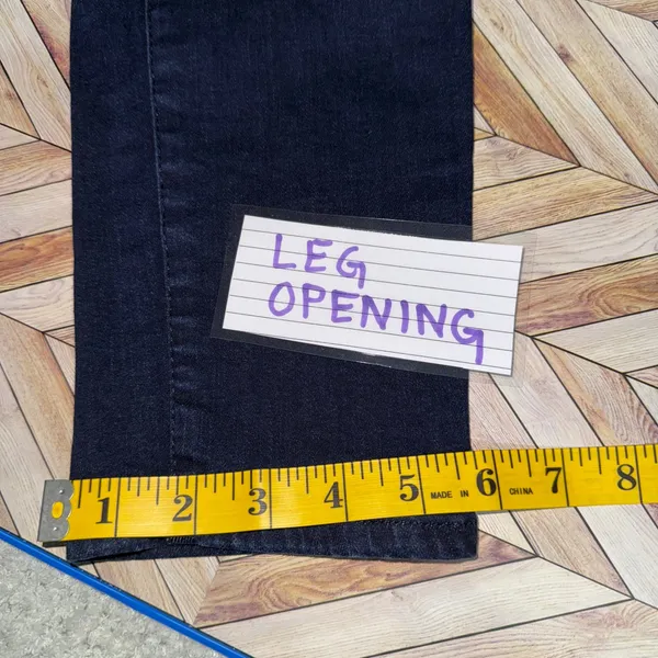 Good American Jeans Dark Wash Denim 15 Curvy‎ Fit Skinny Leg Scandi Girl Stretch - Image 8