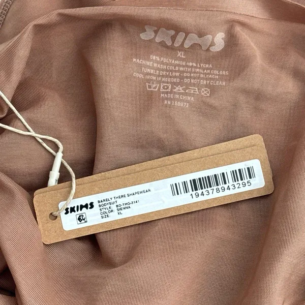 Skims Barely There Shapewear Bodysuit Sienna Size XL - Image 7