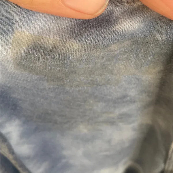 Denizen from Levi's Graphic Tank Top Size M Blue Tie Dye Ties At The Waist. - Image 8