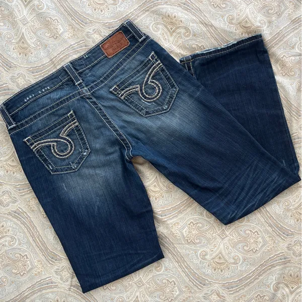 Big Star Women's Dark Blue Boot Cut Jeans - Image 2