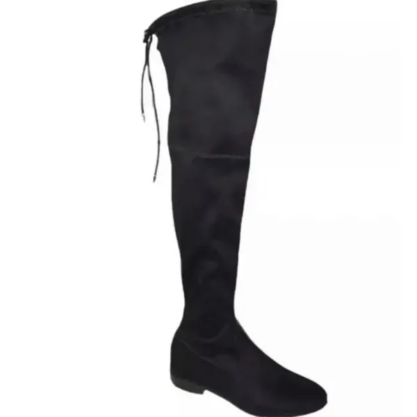 161- Marc Fisher Black Over the Knee Boots Size 5 - Image 3