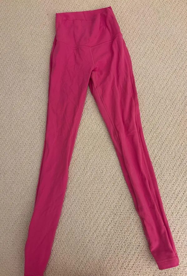 Lululemon Align 28" Sonic Pink Leggings - Image 2