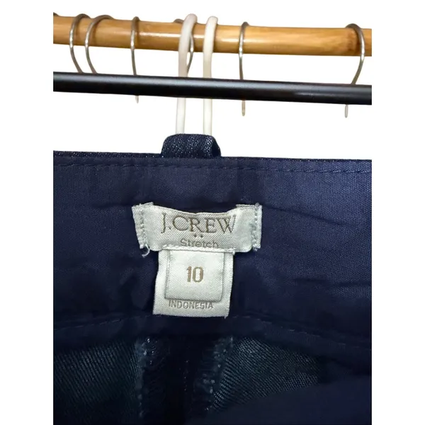 J. Crew Women’s Stretchy Trousers Pants Size‎ 10 E7489 Formal Corporate Outfit - Image 3