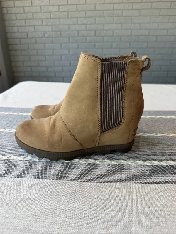 Sorel Joan of Arctic Wedge II Chelsea Brown Women’s Size 8 - Image 4