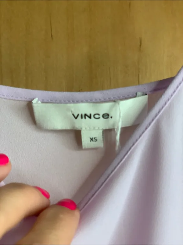 Vince Lavender Slip Dress with Spaghetti Straps Size-X-Small Soft Romantic - Image 2