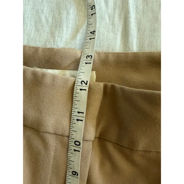 Favorite Daughter The Favorite Pant Pleated Wide Leg High Waist Beige Trouser 2 - Image 6