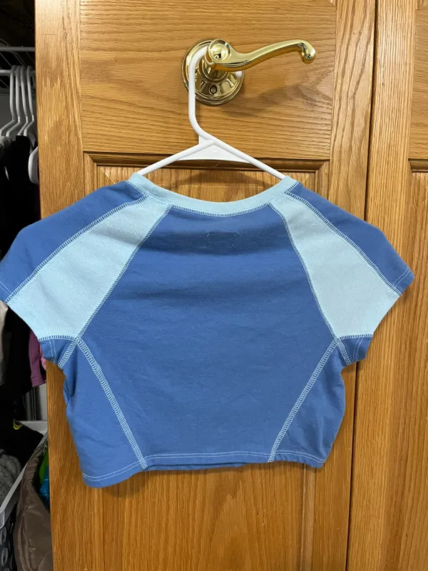 Urban Outfitters Blue Contrast Top - Image 2