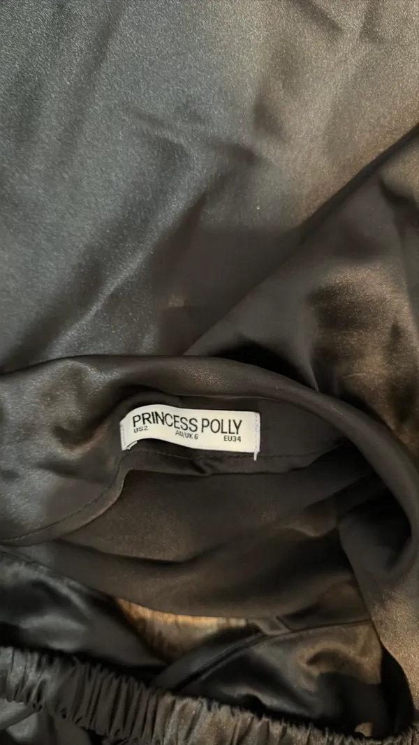 Black strapless Princess Polly Dress Mini size 2 - Image 4