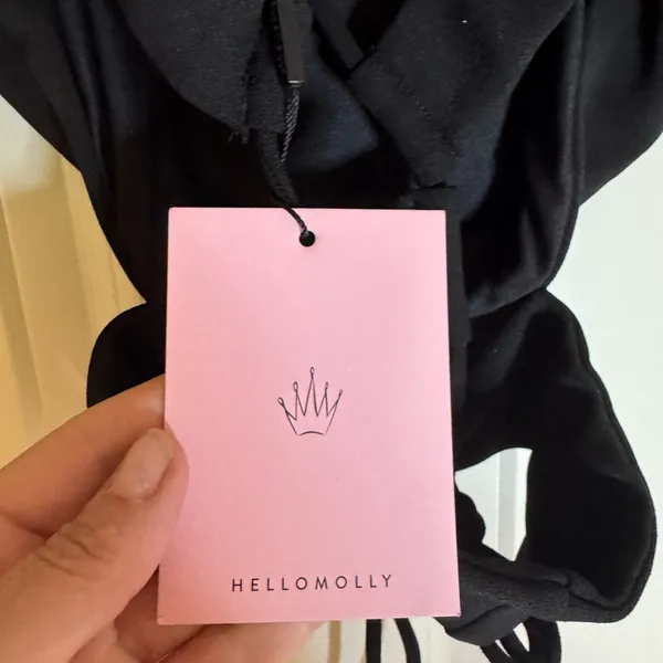 NWT Hello Molly Tongue Tied Up Crop,‎ Large - Image 6