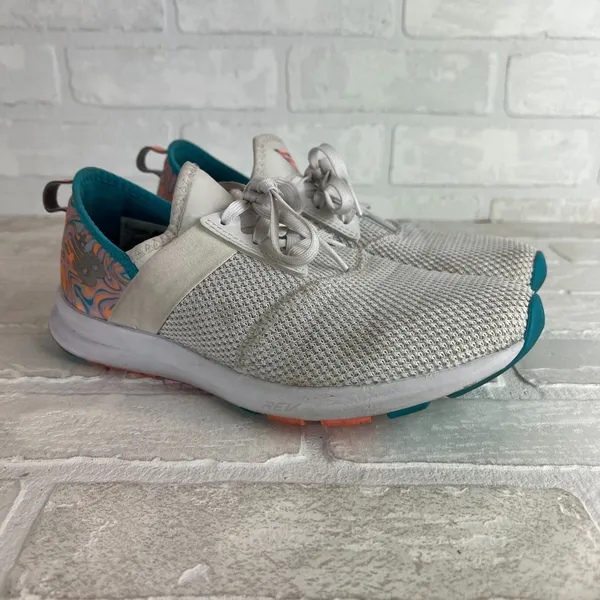 New Balance Sneakers Shoes Womens 7.5 Wide D White FuelCore Nergize Slip On Mesh - Image 2