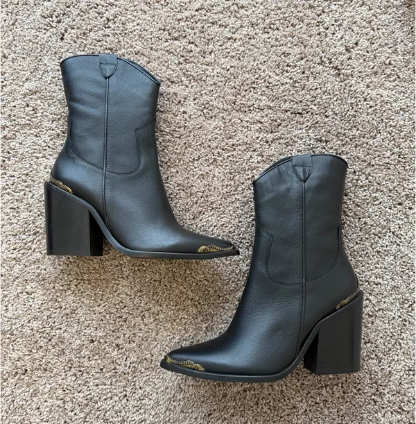 Stivali Coachella Lone Star Edition Cowboy Boots in Black - Image 3